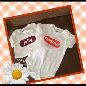 Jelly & Peanut Onesie